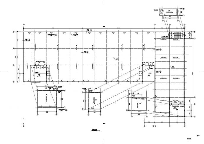某五层框架结构厂房建筑设计施工详图_图1