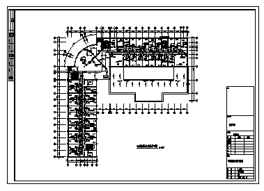 土木工程毕业设计_某市某四层带地下室综合楼空调工程设计cad图(含毕业设计，共五张)-图一