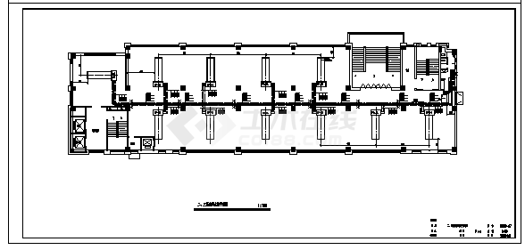 土木工程毕业设计_某市十二层培训中心空调系统设计cad图(含毕业设计，共二十张)-图一