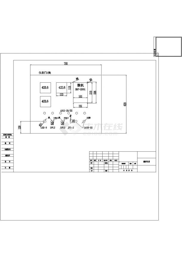  KYN28-12    电容器开关柜CAD图纸-图一