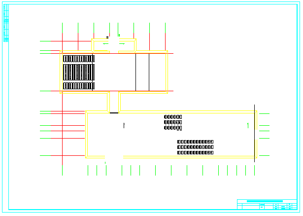 6745平米四层框架教学楼cad毕业设计（计算书、建筑结构图、毕业答辩PPT）_图1