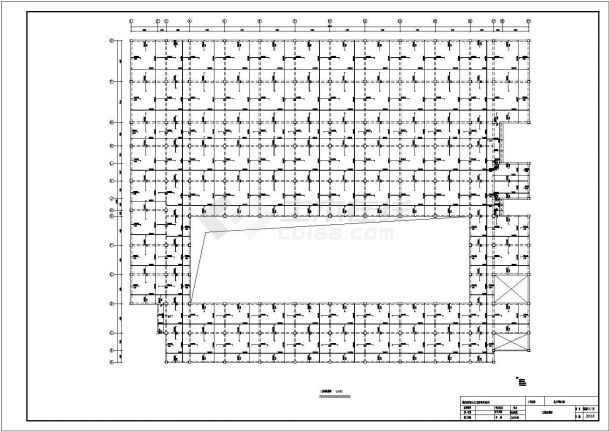 【4层】11842平图书馆设计(计算书、建筑图，结构图、施工组织设计)-图一
