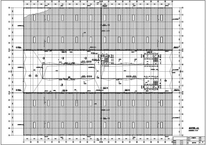 某二层生产基地厂房建筑设计cad施工图_图1