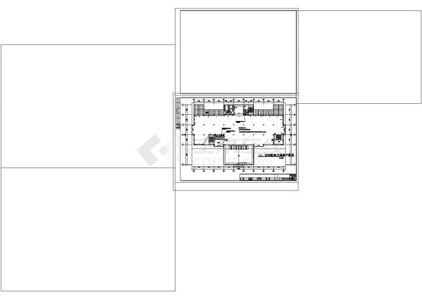 某11275平方米五层图书馆电施工cad图纸设计-图二