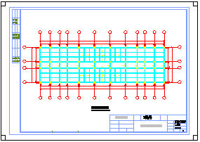 某5层教学楼全套cad设计 (4665平，含计算书、建筑图，结构图)_图1