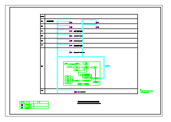[施工图][广西]25层大型综合楼弱电智能化设计施工图纸（含弱电机房）-图一