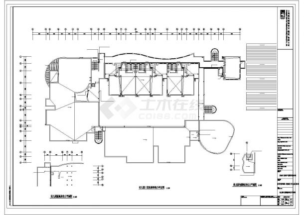 苏州市某大学附属幼儿园3层框混教学楼全套电气系统设计CAD图纸-图一