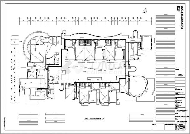 苏州市某大学附属幼儿园3层框混教学楼全套电气系统设计CAD图纸-图二