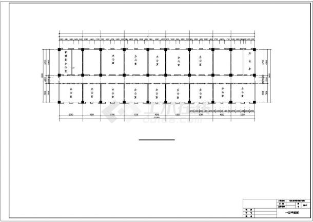 土木工程毕业设计_[学士]内蒙某商场工程楼毕业设计(含计算书、建筑结构cad设计图)-图一