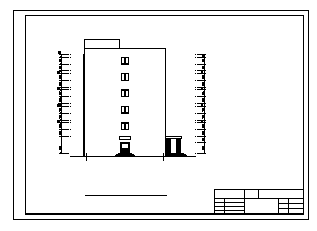 土木工程毕业设计_办公楼设计_5000平米左右某市六层科研所办公楼建施cad图(含计算书，毕业设计)-图一