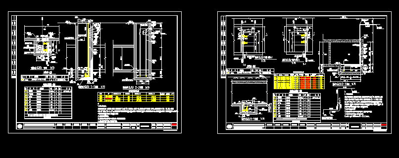某城市地下综合管廊工程设计cad施工图图集（全套345张）