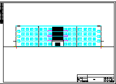 【4层】4500平米框架结构大学办公楼cad毕业设计（含计算书，建筑、结构图，PKPM模型）-图二