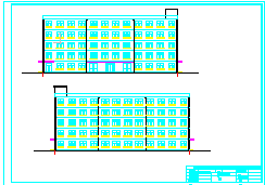 【5层】4000平米银行办公楼cad毕业设计（含计算书，部分建筑、结构图）-图二