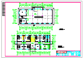 【5层】1200平米框架综合楼cad毕业设计（计算书、施组、建筑、结构图）-图一