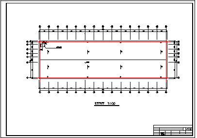 【6层】5587.6平米混凝土框架结构商务中心设计（含计算书、建筑结构图）-图一