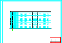 【6层】5810平米钢框架结构办公楼cad毕业设计（含计算书，建筑结构图）-图一