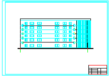 【6层】5810平米钢框架结构办公楼cad毕业设计（含计算书，建筑结构图）-图二