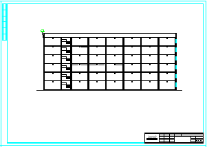【6层】6500平米左右框架办公楼cad毕业设计（含结构建筑图、计算书）-图一