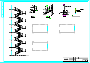 【6层】6500平米左右框架办公楼cad毕业设计（含结构建筑图、计算书）-图二