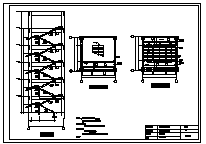 【6层】框架办公楼全套cad设计(含计算书、建筑图，结构图，工程量计算)-图一