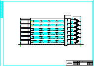【6层】商业办公楼全套cad设计 (6543平，含计算书、施工组织设计、建筑图，结构图)-图一