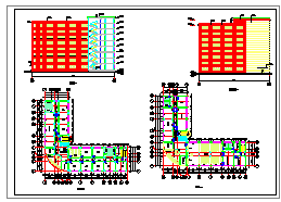 【8层】10441.17平米框架办公楼cad毕业设计（计算书、建筑、结构图）-图二