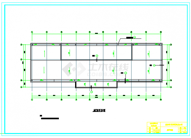 【11层】10000平米框剪办公楼cad毕业设计（含建筑图、结构图、计算书）-图一