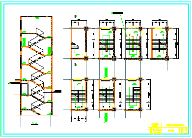 【11层】框剪高层办公楼全套cad设计（含计算书和全套图纸）