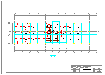 4层2430办公综合楼cad设计+施工组织设计+工程量计算（含实习总结和日记，施工图等）-图一