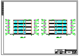 四层4000平米办公楼cad设计（建筑图、结构图、计算书、外文翻译等资料）-图二