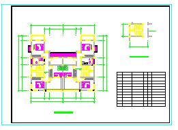 两户双联式二层半新农村别墅建筑设计施工图_图1