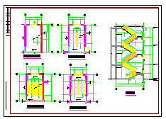 农居房建筑设计CAD施工图纸_图1