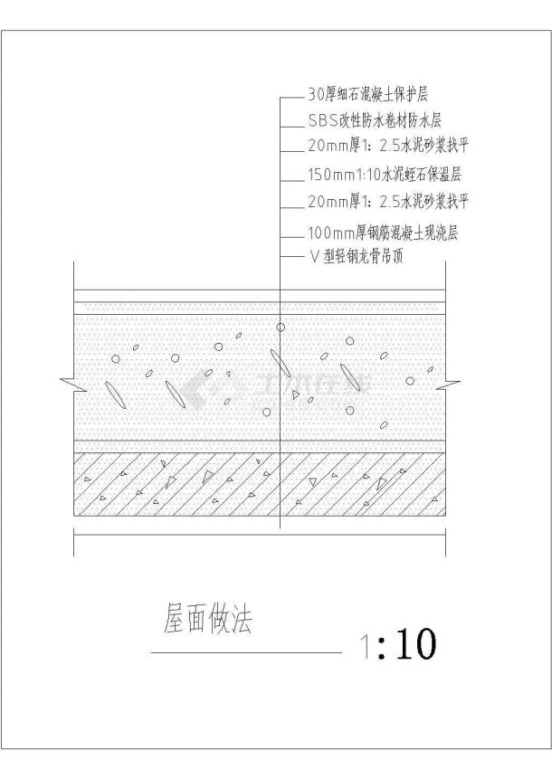 土木工程毕业设计_办公楼设计_[学士]郑州某6层框架办公楼毕业设计（含计算书建筑、结构设计图）-图二