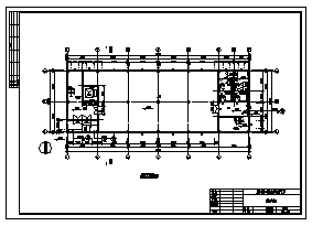 土木工程毕业设计_厂房设计_1000平方米左右某三层工贸实业生产厂房建筑设计cad图(含计算书，毕业设计)-图一