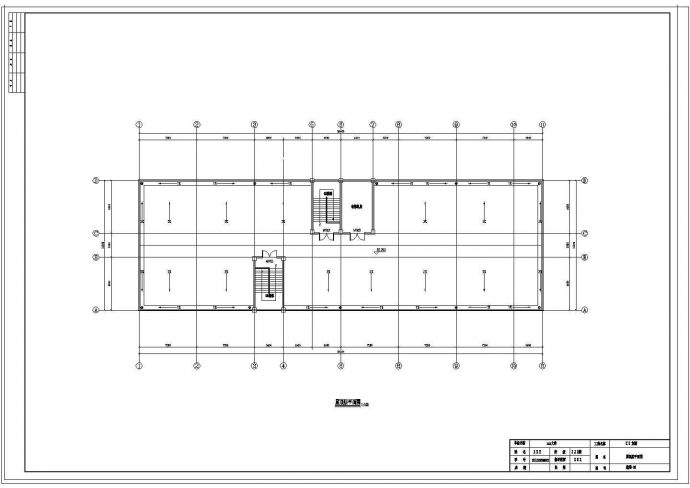 土木工程毕业设计_6层框架结构宾馆毕业设计计算书及建筑结构设计图纸_图1