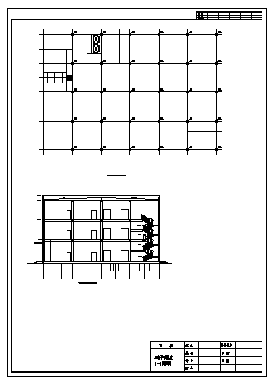 土木工程毕业设计_2000平方米左右某三层商场百货大楼建施cad图(含计算书，毕业设计)-图二