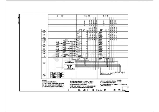 消防系统CAD建筑设计施工图-图一