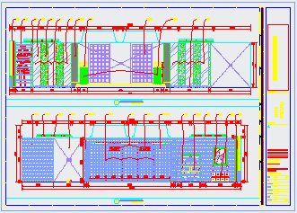 装修图-二层中餐厅装修设计cad施工图纸_图1