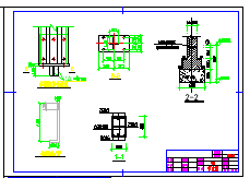 开发区钢结构厂房cad建筑结构cad设计施工图纸_图1
