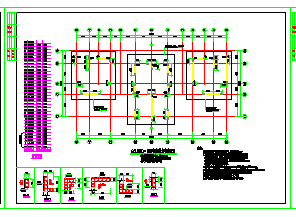 抗震二级高层剪力墙cad结构施工设计图纸-图二