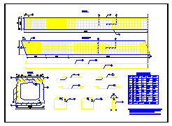 某16米先张法预应力混凝土桥板cad结构设计施工图纸-图一