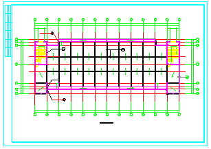 长50.4米 宽21米 -1+4层4420平米厂区内食堂cad建施图纸-图二