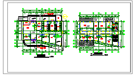 四层长途汽车客运站建筑cad设计施工图-图二