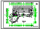 四层3667平方米长途汽车客运站建筑设计cad施工图-图一