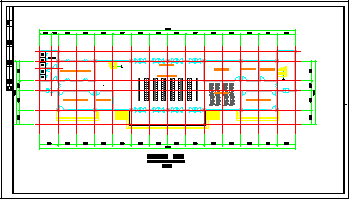 三层1800平方米长途汽车客运站建筑设计cad施工图