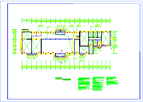 四层长途汽车客运站建筑cad设计施工图纸