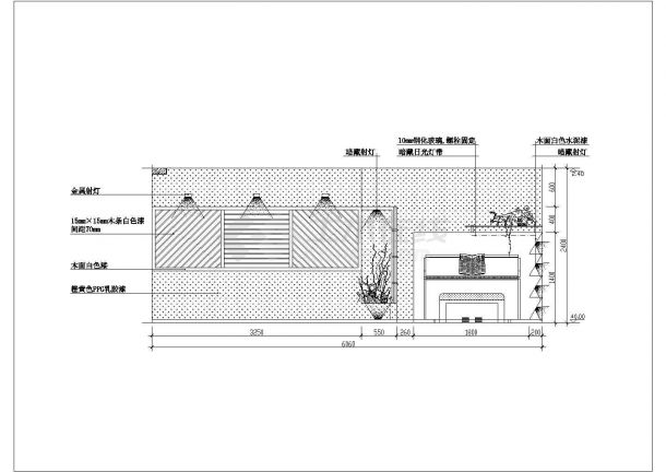 某建筑公司家装大全之书房全套施工设计cad图纸-图二