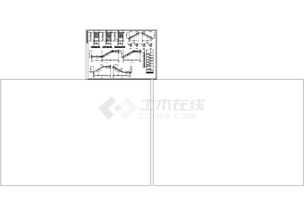 某地学校公寓砌体结构设计cad图纸-图二