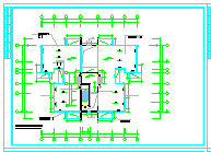 某某点式小高层户型CAD平面施工图纸_图1