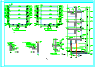 某4层框架结构办公楼建施CAD设计全套图纸